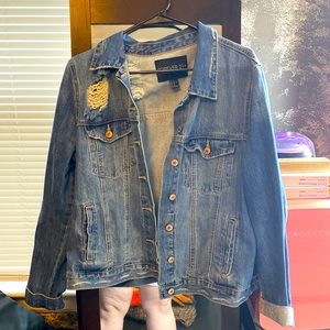 Forever 21 plus denim jacket
